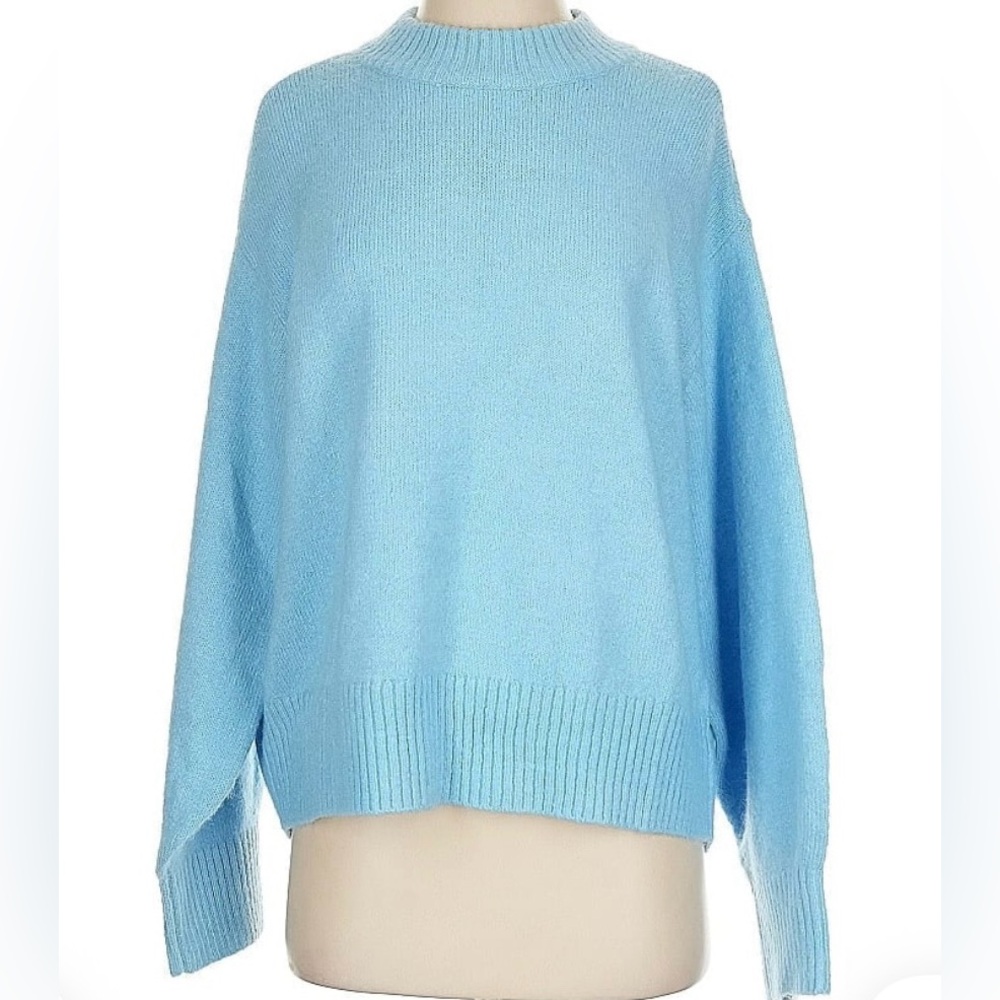 **NWT** Ann Taylor Drop Shoulder Sweater in Santa Cruz Blue